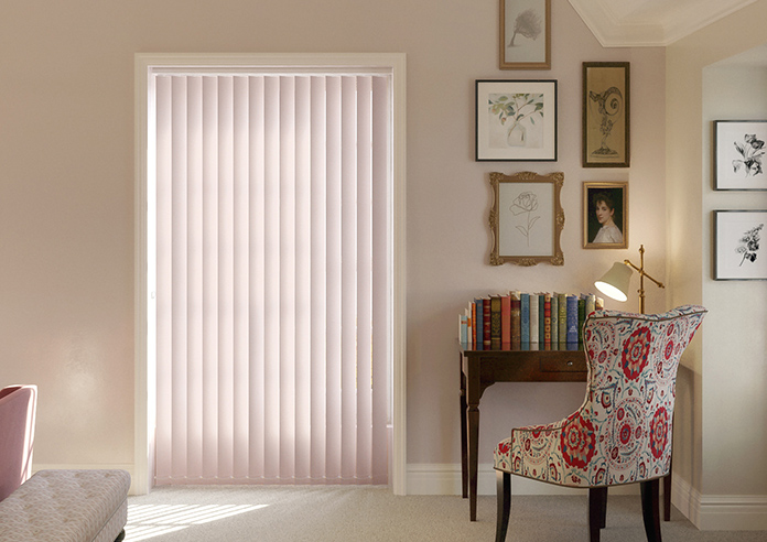 Shimmer (Blackout), Rose Gold - Vertical Blind - Image 3